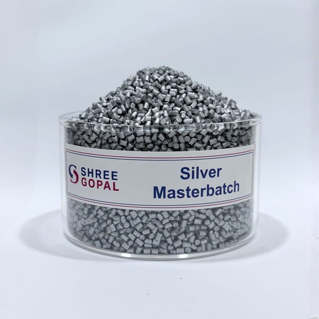 Silver Masterbatch, metallic pellets