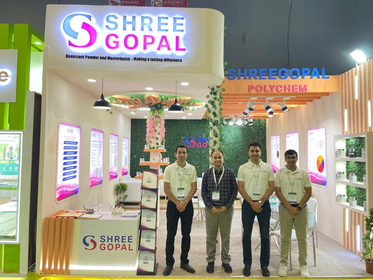 Shreegopal Polychem booth at GCPRS 2024