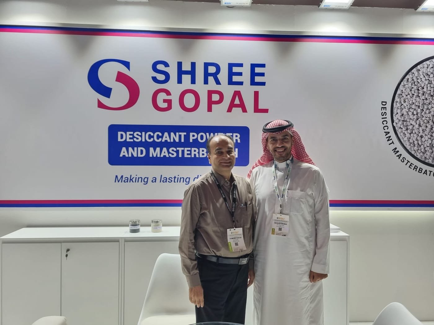 Shreegopal Polychem booth at PRS Middle East & Africa 2024